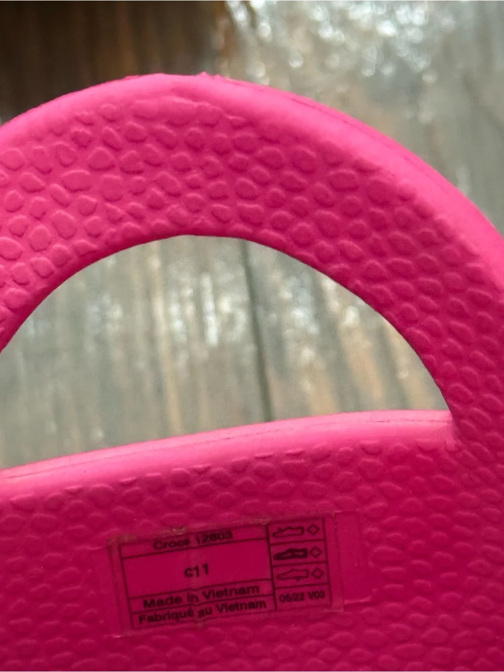 Crocs Handle It Rain Boot Kids Pink Waterproof Pull On Boots C11 12803